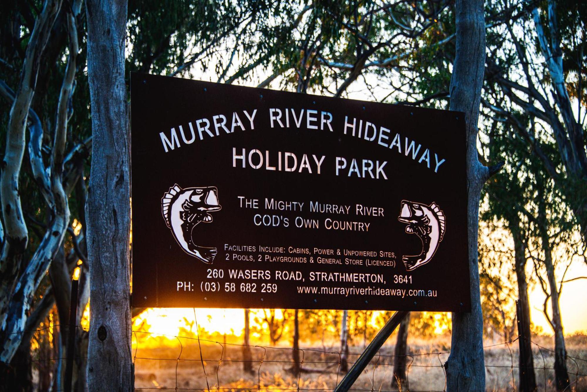 Murray River Hideaway Holiday Park Strathmerton Exterior foto